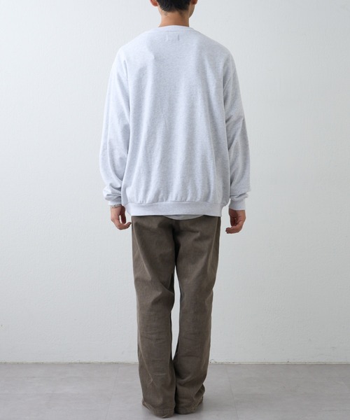 Franklin Climbing（フランクリンクライミング）の「【Franklin Climbing】ビックシルエットウサギスキーロゴクルースウェット（スウェット・メンズ・アイボリー/チャコールグレー/ライトグレー・LARGE/MEDIUM）」の4枚目の写真