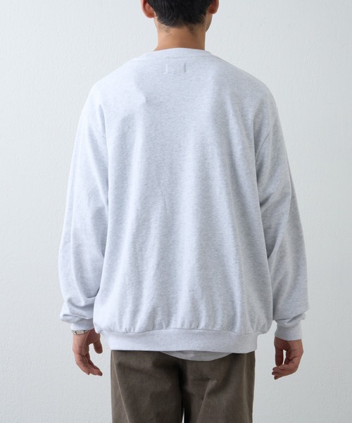 Franklin Climbing（フランクリンクライミング）の「【Franklin Climbing】ビックシルエットウサギスキーロゴクルースウェット（スウェット・メンズ・アイボリー/チャコールグレー/ライトグレー・LARGE/MEDIUM）」の6枚目の写真