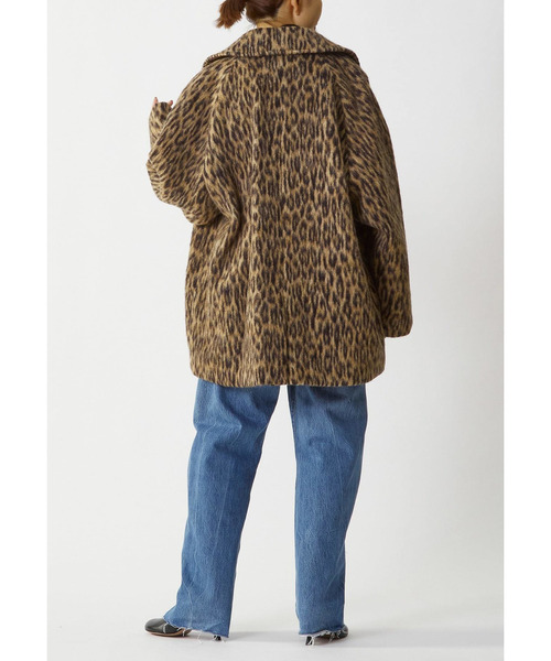 ticcaレオパードシャギーPコート TICCA /レオパードシャギーピーコート/TBDA-252 | TICCA