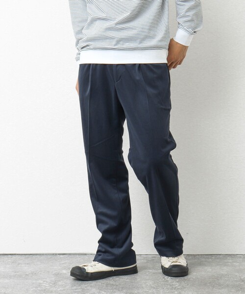 NOLLEY’S(ノーリーズ)の「【WORK ABOUT】トリコットコールイージーワイドパンツ(その他パンツ・メンズ・ベージュ/グレイッシュベージュ/ブラック/ネイビー・M/L/S)」の6枚目の写真