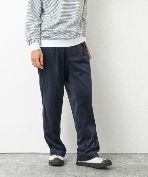 NOLLEY’S(ノーリーズ)の「【WORK ABOUT】トリコットコールイージーワイドパンツ(その他パンツ・メンズ・ベージュ/グレイッシュベージュ/ブラック/ネイビー・M/L/S)」の11枚目の写真