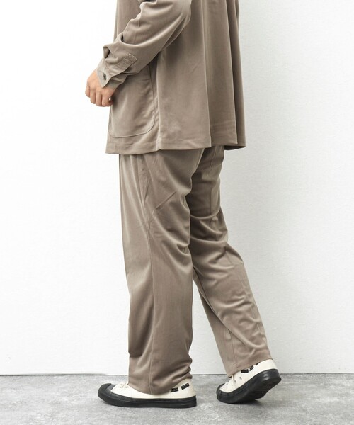 NOLLEY’S(ノーリーズ)の「【WORK ABOUT】トリコットコールイージーワイドパンツ(その他パンツ・メンズ・ベージュ/グレイッシュベージュ/ブラック/ネイビー・M/L/S)」の17枚目の写真