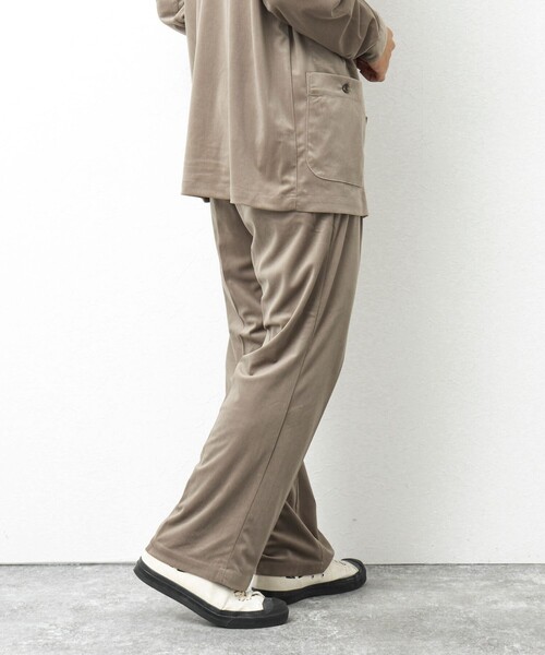 NOLLEY’S(ノーリーズ)の「【WORK ABOUT】トリコットコールイージーワイドパンツ(その他パンツ・メンズ・ベージュ/グレイッシュベージュ/ブラック/ネイビー・M/L/S)」の19枚目の写真