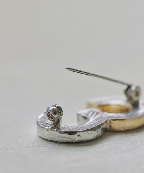 ear PAPILLONNER(イアパピヨネ)の「【beq Pettina(ベック ペティーナ)】ナンバーズブローチ(ブローチ/コサージュ・レディース・シルバー系その他/シルバー/シルバー系その他2・FREE)」の5枚目の写真