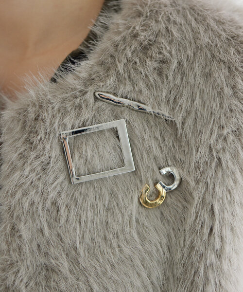 ear PAPILLONNER(イアパピヨネ)の「【beq Pettina(ベック ペティーナ)】ナンバーズブローチ(ブローチ/コサージュ・レディース・シルバー系その他/シルバー/シルバー系その他2・FREE)」の8枚目の写真