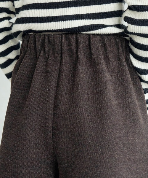 ROPE' PICNIC（ロペピクニック）の「【KIDS】ジャージメルトンキュロット/リンクコーデ（その他パンツ・キッズ・ブラック/ダークブラウン・S/M/L）」の8枚目の写真