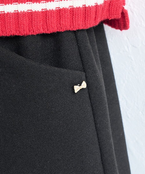 ROPE' PICNIC（ロペピクニック）の「【KIDS】ジャージメルトンキュロット/リンクコーデ（その他パンツ・キッズ・ブラック/ダークブラウン・S/M/L）」の11枚目の写真