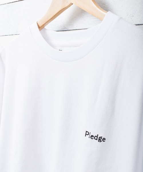 Pledge(プレッジ)の「【pledge】ビッグシルエット プリントTシャツ(Tシャツ/カットソー・メンズ・ホワイト系その他6・MEDIUM/LARGE)」の2枚目の写真