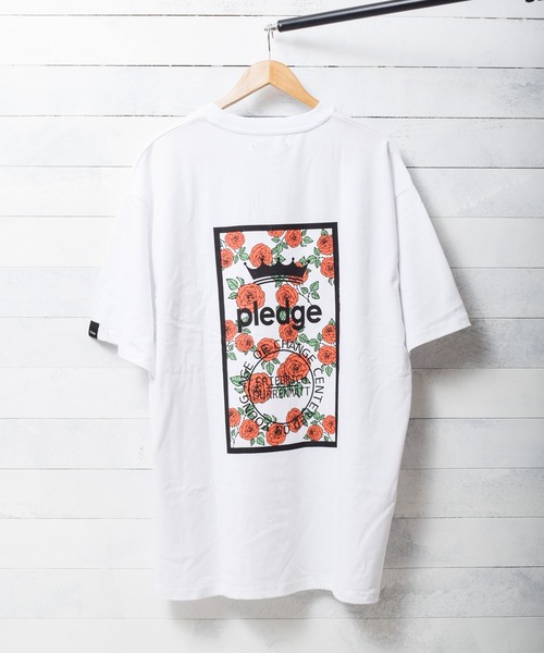 Pledge(プレッジ)の「【pledge】ビッグシルエット プリントTシャツ(Tシャツ/カットソー・メンズ・ホワイト系その他6・MEDIUM/LARGE)」の5枚目の写真