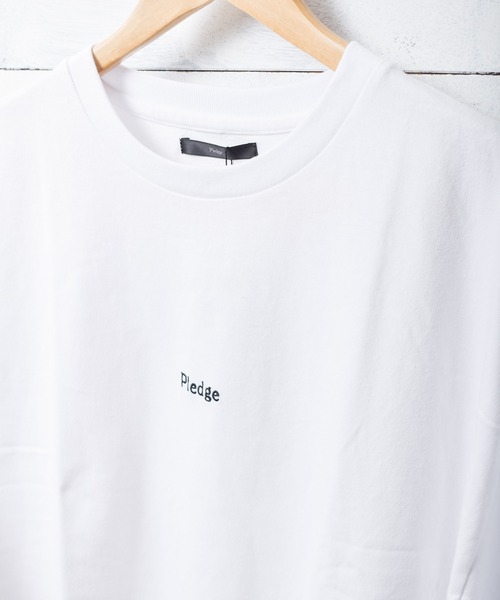 Pledge(プレッジ)の「【pledge】ビッグシルエット プリントTシャツ(Tシャツ/カットソー・メンズ・ホワイト系その他6・MEDIUM/LARGE)」の11枚目の写真