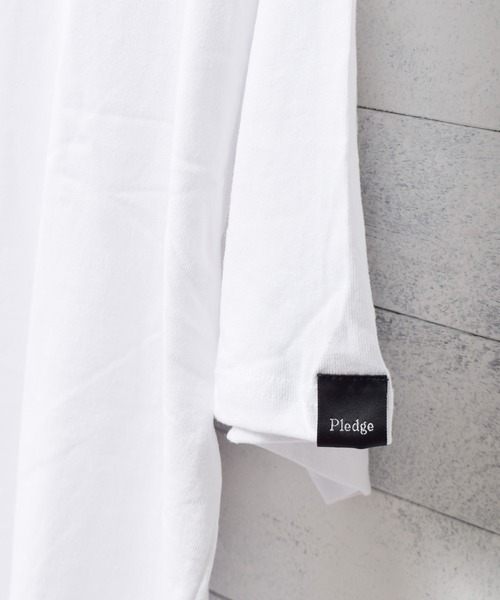 Pledge(プレッジ)の「【pledge】ビッグシルエット プリントTシャツ(Tシャツ/カットソー・メンズ・ホワイト系その他6・MEDIUM/LARGE)」の13枚目の写真