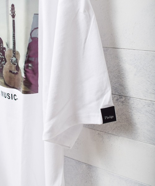 Pledge(プレッジ)の「【pledge】ビッグシルエット プリントTシャツ(Tシャツ/カットソー・メンズ・ホワイト系その他6・MEDIUM/LARGE)」の19枚目の写真