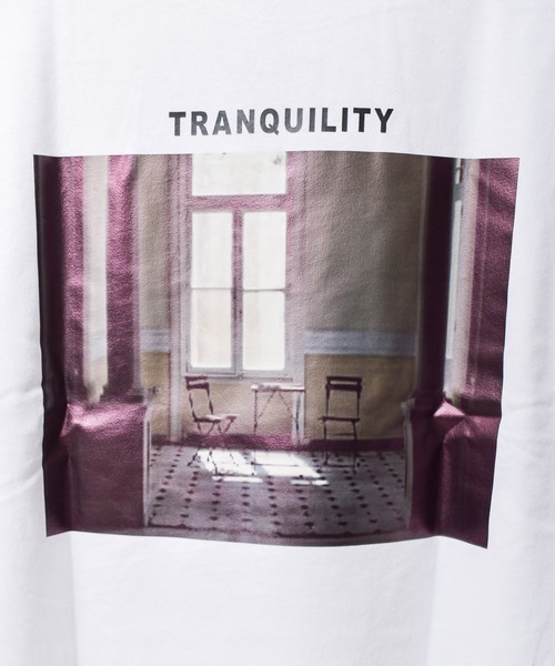 Pledge(プレッジ)の「【pledge】ビッグシルエット プリントTシャツ(Tシャツ/カットソー・メンズ・ホワイト系その他6・MEDIUM/LARGE)」の21枚目の写真