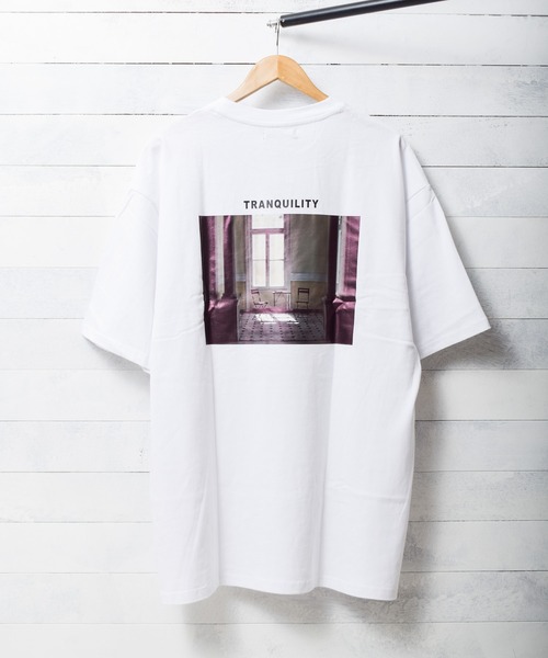 Pledge(プレッジ)の「【pledge】ビッグシルエット プリントTシャツ(Tシャツ/カットソー・メンズ・ホワイト系その他6・MEDIUM/LARGE)」の22枚目の写真