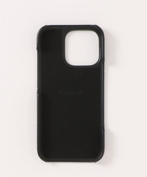 COACH(コーチ)の「IPHONE 16 PRO ケース・シグネチャー キャンバス(スマホケース/カバー・レディース・グレー系その他・ONE)」の2枚目の写真