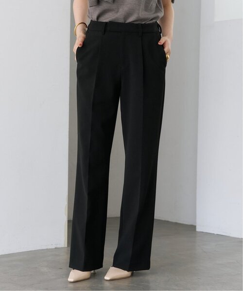 VERMEIL par iena ダブルクロス ジョグ パンツ38サイズブラック 追加》ダブルクロス ストレッチパンツ（その他パンツ）｜VERMEIL par