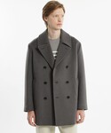 MACKINTOSH PHILOSOPHY ネイビー ウールピーコート MACKINTOSH PHILOSOPHY（ﾏｯｷﾝﾄｯｼｭ ﾌｨﾛｿﾌｨｰ）｜ピーコート一覧 - WEAR