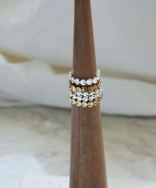 ＜in mood＞mini heart 5p リングセット（リング）｜in mood（インムード）