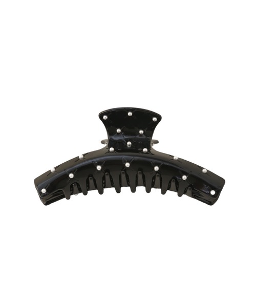 MIELI INVARIANT（ミエリインヴァリアント）の「Pearl Dot Curve Hair Clip（バレッタ/ヘアクリップ・レディース・アイボリー/グレイッシュベージュ/ブラック・FREE）」の12枚目の写真
