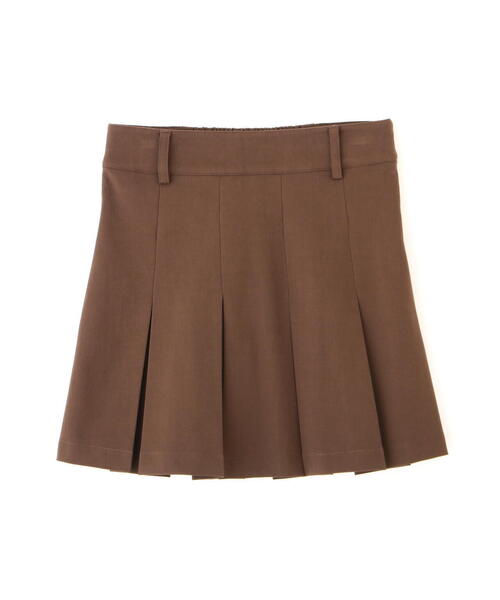 【関税込み】BONBOM ブラウン プリーツ ミニスカート G05791EW02562_fw_thumbM.jpg