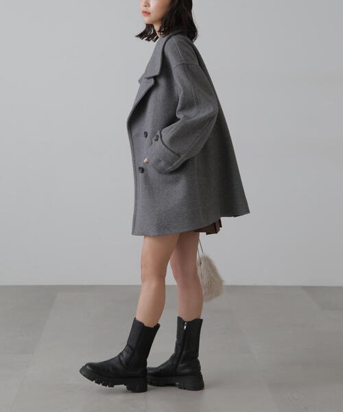 FREE'S MART（フリーズマート）の「◆インナーパンツ付プリーツミニスカート（スカート・レディース・グレー/ブラウン・SMALL/MEDIUM）」の6枚目の写真