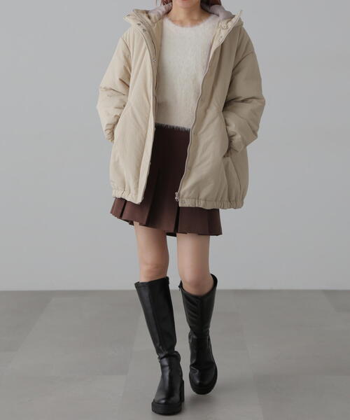 FREE'S MART（フリーズマート）の「◆インナーパンツ付プリーツミニスカート（スカート・レディース・グレー/ブラウン・SMALL/MEDIUM）」の8枚目の写真