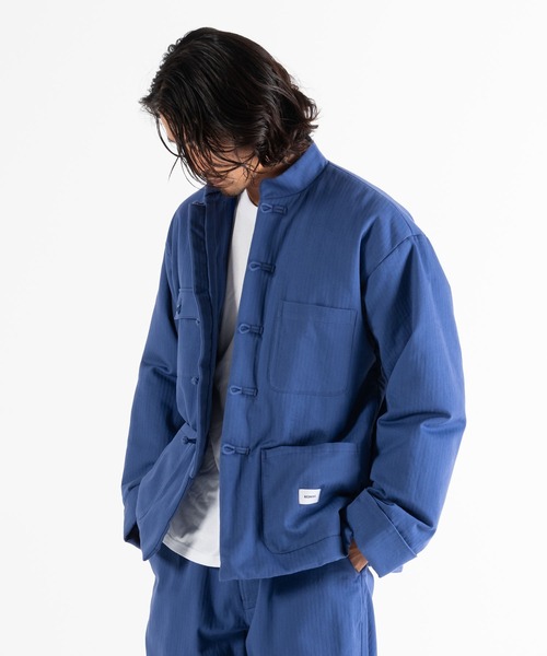 BEDWIN & THE HEARTBREAKERS(ベドウィン アンド ザ ハートブレイカーズ)の「COTTON CHINA JACKET "KELLY"(その他アウター・メンズ・ブラック/ブルー・LARGE)」の2枚目の写真