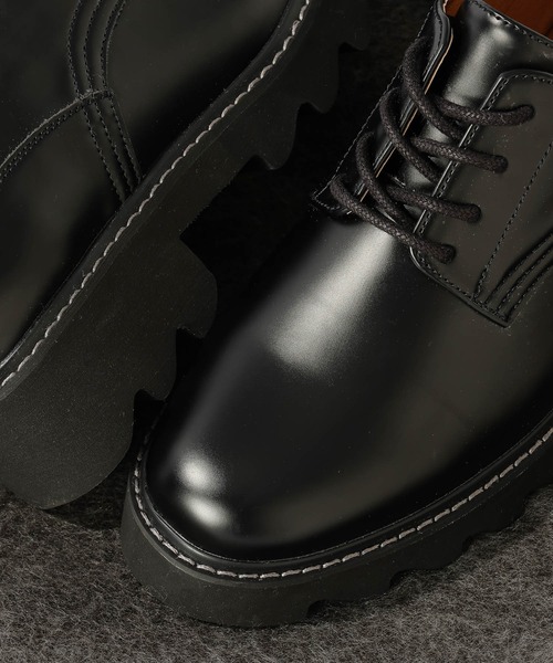 RAGEBLUE（レイジブルー）の「シンセティックレザー/アソートシャークソールレザードレスシューズ（ドレスシューズ・メンズ・ブラック/ブラック系その他2/ブラック系その他3・SMALL/MEDIUM/LARGE）」の19枚目の写真
