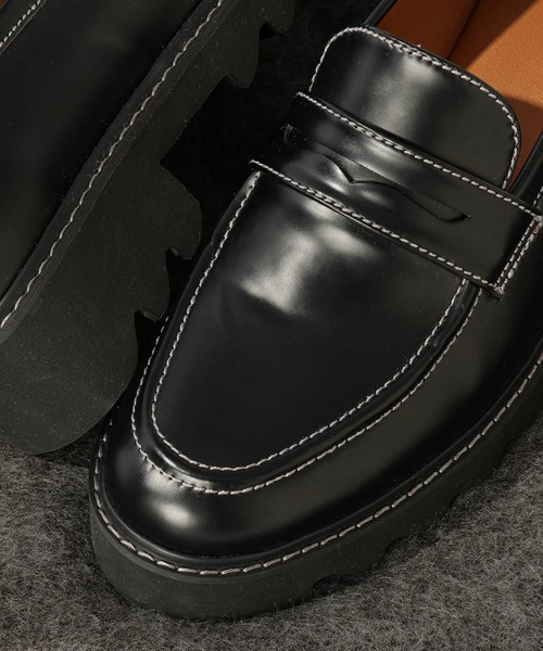 RAGEBLUE（レイジブルー）の「シンセティックレザー/アソートシャークソールレザードレスシューズ（ドレスシューズ・メンズ・ブラック/ブラック系その他2/ブラック系その他3・SMALL/MEDIUM/LARGE）」の21枚目の写真