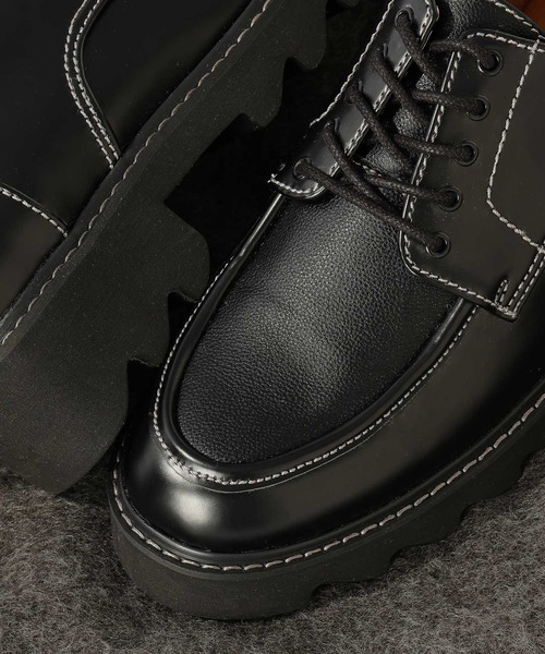 RAGEBLUE（レイジブルー）の「シンセティックレザー/アソートシャークソールレザードレスシューズ（ドレスシューズ・メンズ・ブラック/ブラック系その他2/ブラック系その他3・SMALL/MEDIUM/LARGE）」の20枚目の写真