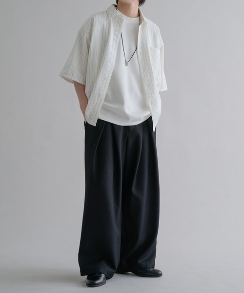 epnok(エプノック)の「ロングレザーコードネックレス(ネックレス・メンズ・ブラック・FREE)」の7枚目の写真