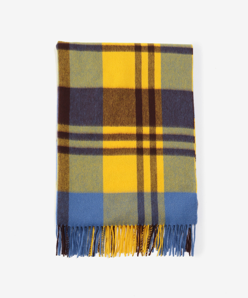 Joshua Ellis(ジョシュア エリス) Plaid Muffler 70x190（マフラー