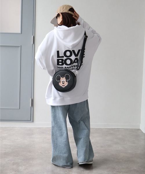 LOVE BOAT(ラブ・ボート)の「【Disney/ディズニー】×【LOVE BOAT/ラブボート】サークルショルダーバッグ(ショルダーバッグ・レディース・ブラック/ブラック系その他・FREE)」の21枚目の写真