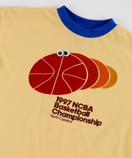 Ocean&Ground（オーシャン&グラウンド）の「プレイフルBIGモチーフロンT（Tシャツ/カットソー・キッズ・オフホワイト/キナリ/イエロー・80/90/95/100/110/120/130/140）」の22枚目の写真