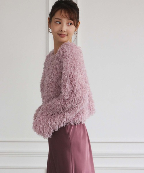 fifth（フィフス）の「フリンジ前後2wayプルオーバー（その他トップス・レディース・アイボリー/ピンク/ブルー・M）」の22枚目の写真