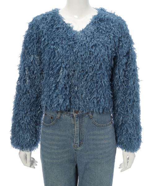 fifth（フィフス）の「フリンジ前後2wayプルオーバー（その他トップス・レディース・アイボリー/ピンク/ブルー・M）」の16枚目の写真