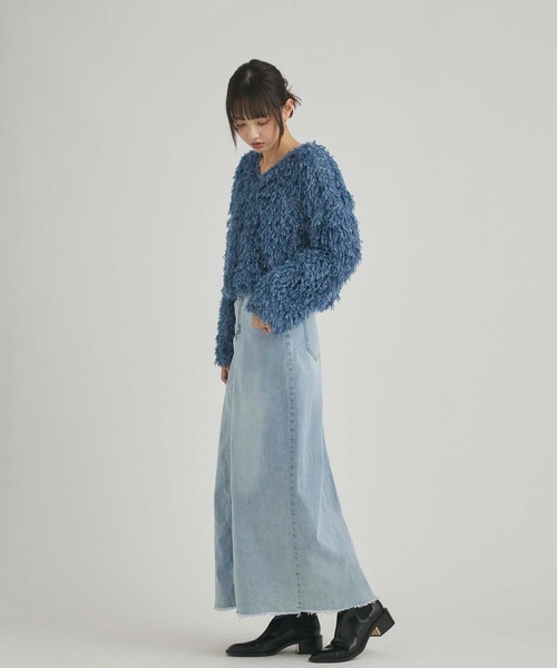 fifth（フィフス）の「フリンジ前後2wayプルオーバー（その他トップス・レディース・アイボリー/ピンク/ブルー・M）」の20枚目の写真