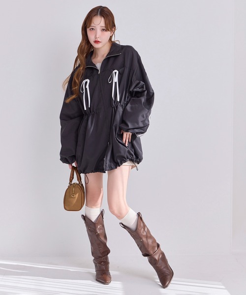 Seemi. byNICECLAUP（ シーミーバイナイスクラップ）の「Seemi.ミニボストンバッグ（ボストンバッグ・レディース・ピンク/ブラック/ベージュ/キャメル・FREE）」の13枚目の写真