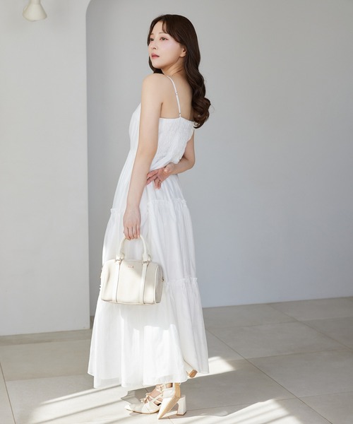 Seemi. byNICECLAUP（ シーミーバイナイスクラップ）の「Seemi.ミニボストンバッグ（ボストンバッグ・レディース・ピンク/ブラック/ベージュ/キャメル・FREE）」の9枚目の写真