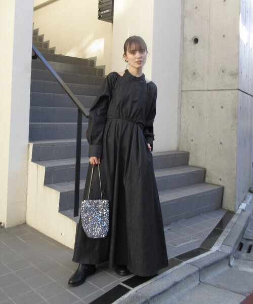 【再入荷】 セール】［森川企画］アメスリレイヤードワンピース（ワンピース ワンピース