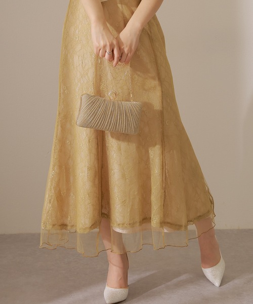 Lace Ladies(レースレディース)の「ラメ プリーツ クラッチ パーティー バッグ(クラッチバッグ・レディース・ブラック/シルバー/ゴールド/グレー・FREE)」の17枚目の写真