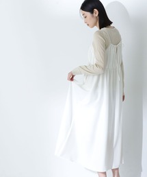 ◇【THINK NATURAL】ギャザーキャミワンピース