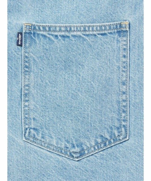 Levi's(リーバイス)の「Levi's/リーバイス BLUETAB(TM) LINED SEAMED トラッカージャケット ライトインディゴ(シャツ/ブラウス・レディース・インディゴブルー・XS/S/M)」の6枚目の写真