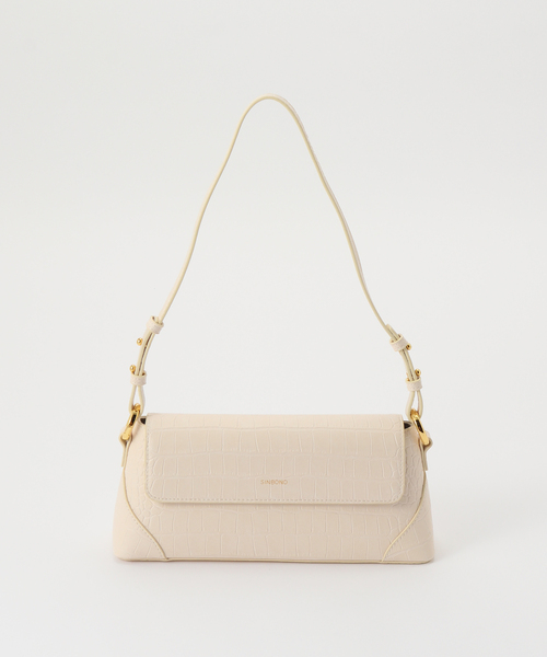 B.C STOCK（ベーセーストック）の「SINBONO/シンボノ Amelia Shoulder Bag（ショルダーバッグ・レディース・ブラック/ホワイト系その他/ブラウン/グリーン/サファリグリーン/ブルー/スカイブルー/ラベンダー/レッド/オレンジ/イエロー/その他1・FREE）」の2枚目の写真