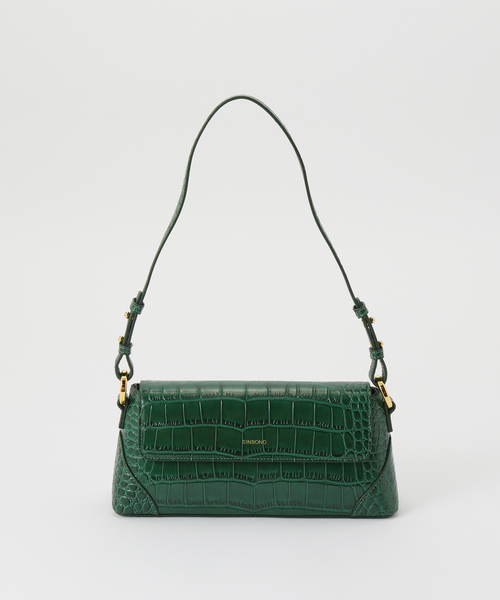 B.C STOCK（ベーセーストック）の「SINBONO/シンボノ Amelia Shoulder Bag（ショルダーバッグ・レディース・ブラック/ホワイト系その他/ブラウン/グリーン/サファリグリーン/ブルー/スカイブルー/ラベンダー/レッド/オレンジ/イエロー/その他1・FREE）」の4枚目の写真