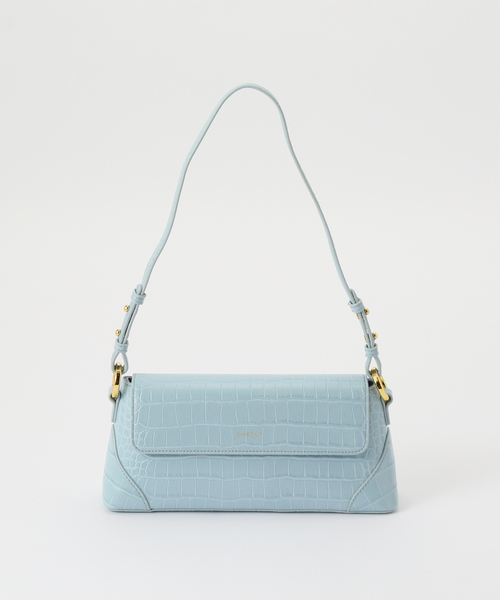 B.C STOCK（ベーセーストック）の「SINBONO/シンボノ Amelia Shoulder Bag（ショルダーバッグ・レディース・ブラック/ホワイト系その他/ブラウン/グリーン/サファリグリーン/ブルー/スカイブルー/ラベンダー/レッド/オレンジ/イエロー/その他1・FREE）」の6枚目の写真