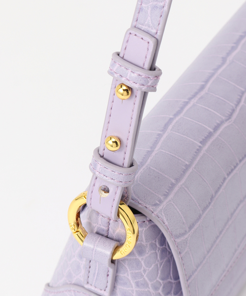 B.C STOCK（ベーセーストック）の「SINBONO/シンボノ Amelia Shoulder Bag（ショルダーバッグ・レディース・ブラック/ホワイト系その他/ブラウン/グリーン/サファリグリーン/ブルー/スカイブルー/ラベンダー/レッド/オレンジ/イエロー/その他1・FREE）」の19枚目の写真