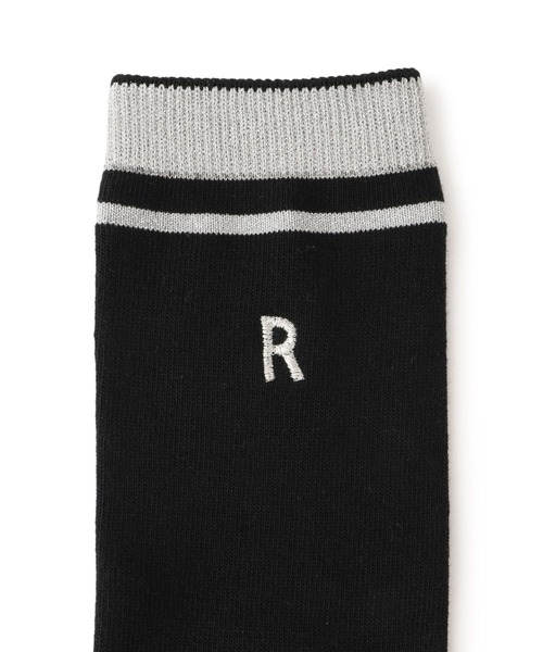JUN&ROPE'（ジュンアンドロペ）の「クールマックスラメ使いハイソックス（ソックス/靴下・レディース・グレー/ブラック/ホワイト/ネイビー・FREE）」の6枚目の写真