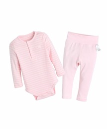 ロンパース（ピンク/桃色系・ボーダー柄）ファッション通販 - ZOZOTOWN