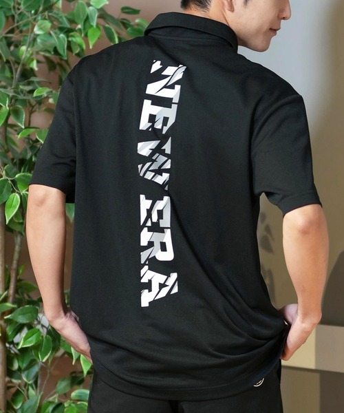 NEW ERA パターンプリント ゴルフシャツ XL ner35g9632.jpg
